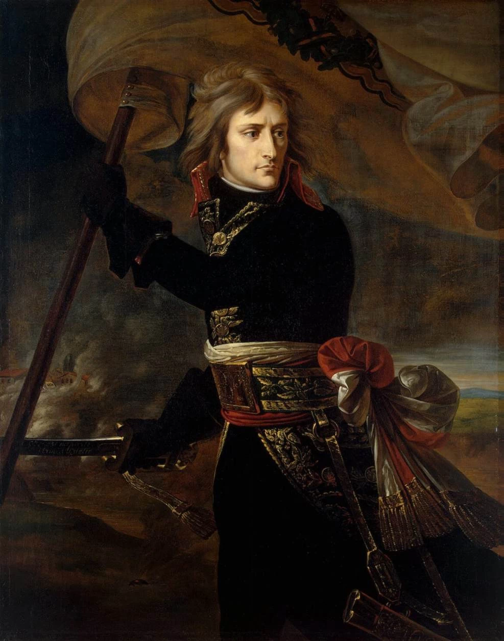 Napoleone Buonapèarte al ponte di Arcole - Hermitage, San Pietroburgo